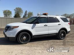 (South Beloit, IL) 2015 Ford Explorer AWD Police Interceptor 4-Door Sport Utility Vehicle Runs & Mov