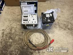 (Kansas City, MO) HVI PTS-100 Portable DC Dielectric Tester NOTE: This unit is being sold AS IS/WHER