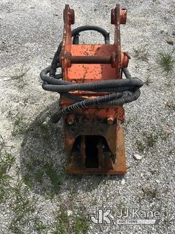 (Hawk Point, MO) Compactor for Excavator. (Used) NOTE: This unit is being sold AS IS/WHERE IS via Ti