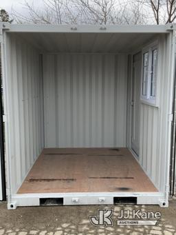 (South Beloit, IL) 2023 8ft Steel Container (New/Unused) NOTE: This unit is being sold AS IS/WHERE I