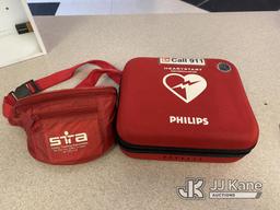 (South Beloit, IL) Heartstart Automated External Defibrillator with Heart Station Rescue Case (Power