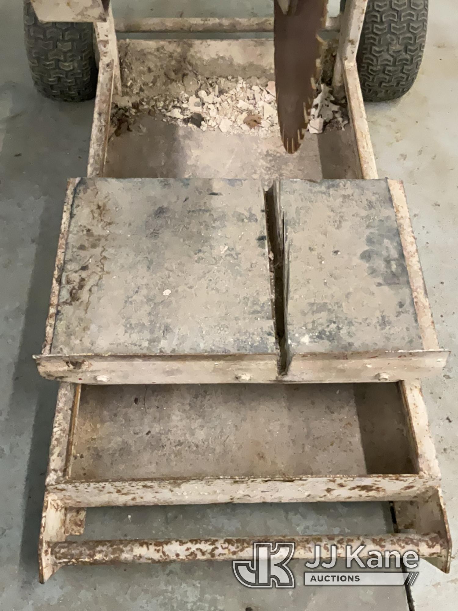 (South Beloit, IL) EDCO Tile saw No Crank-No Start-Condition Unknown