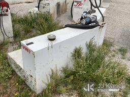 (Hawk Point, MO) Fuel Tank With Pump. (Used. ) NOTE: This unit is being sold AS IS/WHERE IS via Time