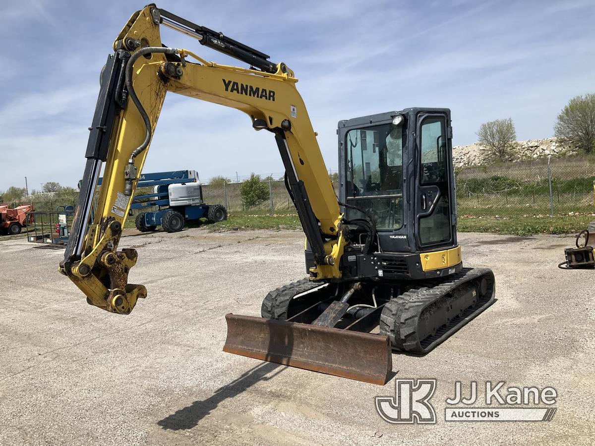 (Kansas City, MO) 2017 Yanmar V1045 Mini Hydraulic Excavator Runs, Moves, & Operates