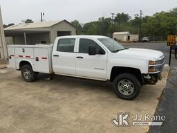 (Douglassville, TX) 2015 Chevrolet Silverado 2500HD 4x4 Crew-Cab Service Truck, Cooperative Owned Ru