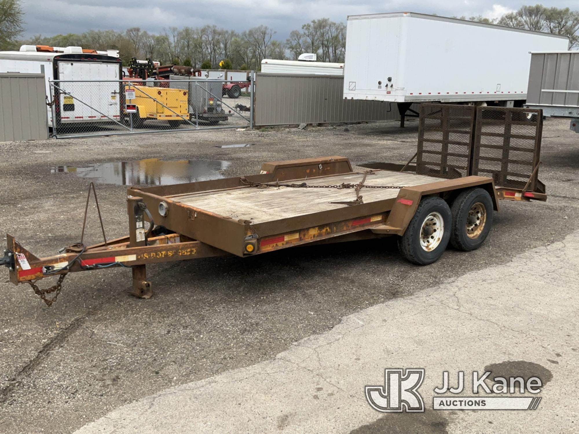 (South Beloit, IL) 2012 Redi Haul T/A Tagalong Equipment Trailer