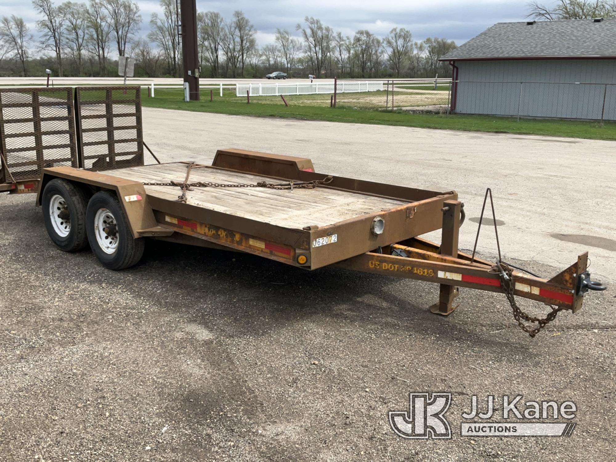 (South Beloit, IL) 2012 Redi Haul T/A Tagalong Equipment Trailer