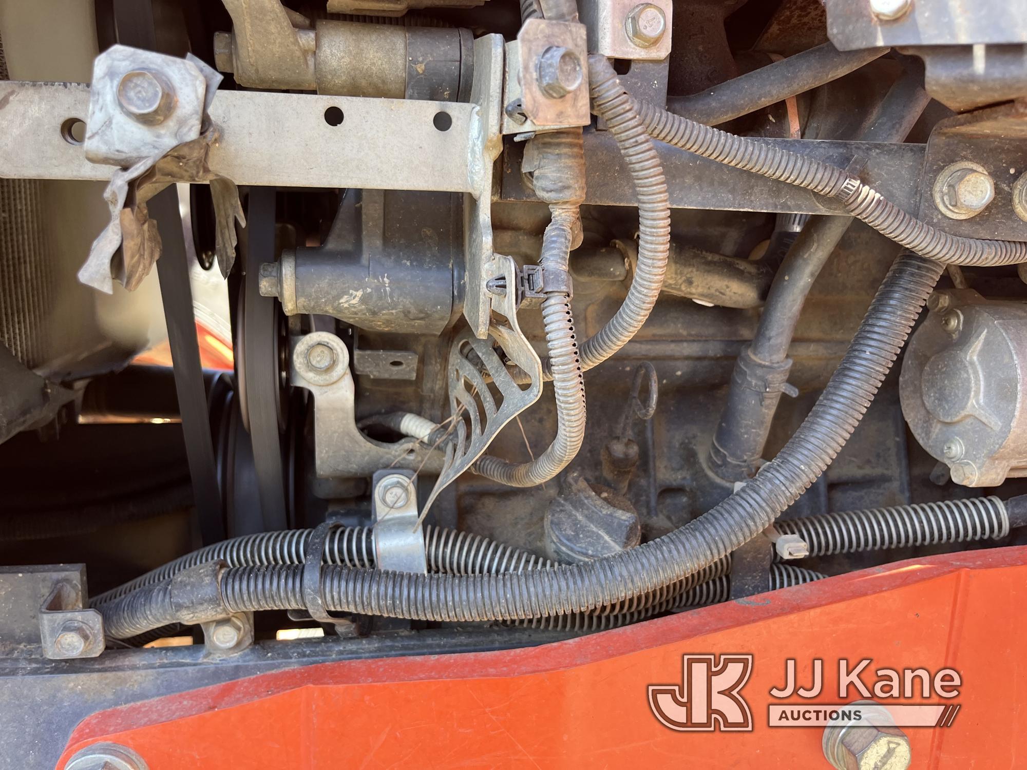 (Farmerville, LA) Kubota M9960 Tractor Loader Runs, Moves & Operates) (Mower Attachment Not Included