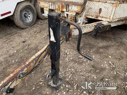 (Cypress, TX) 2015 SHOP Material / Pole Trailer Stands & Rolls) (Serial Plate Missing