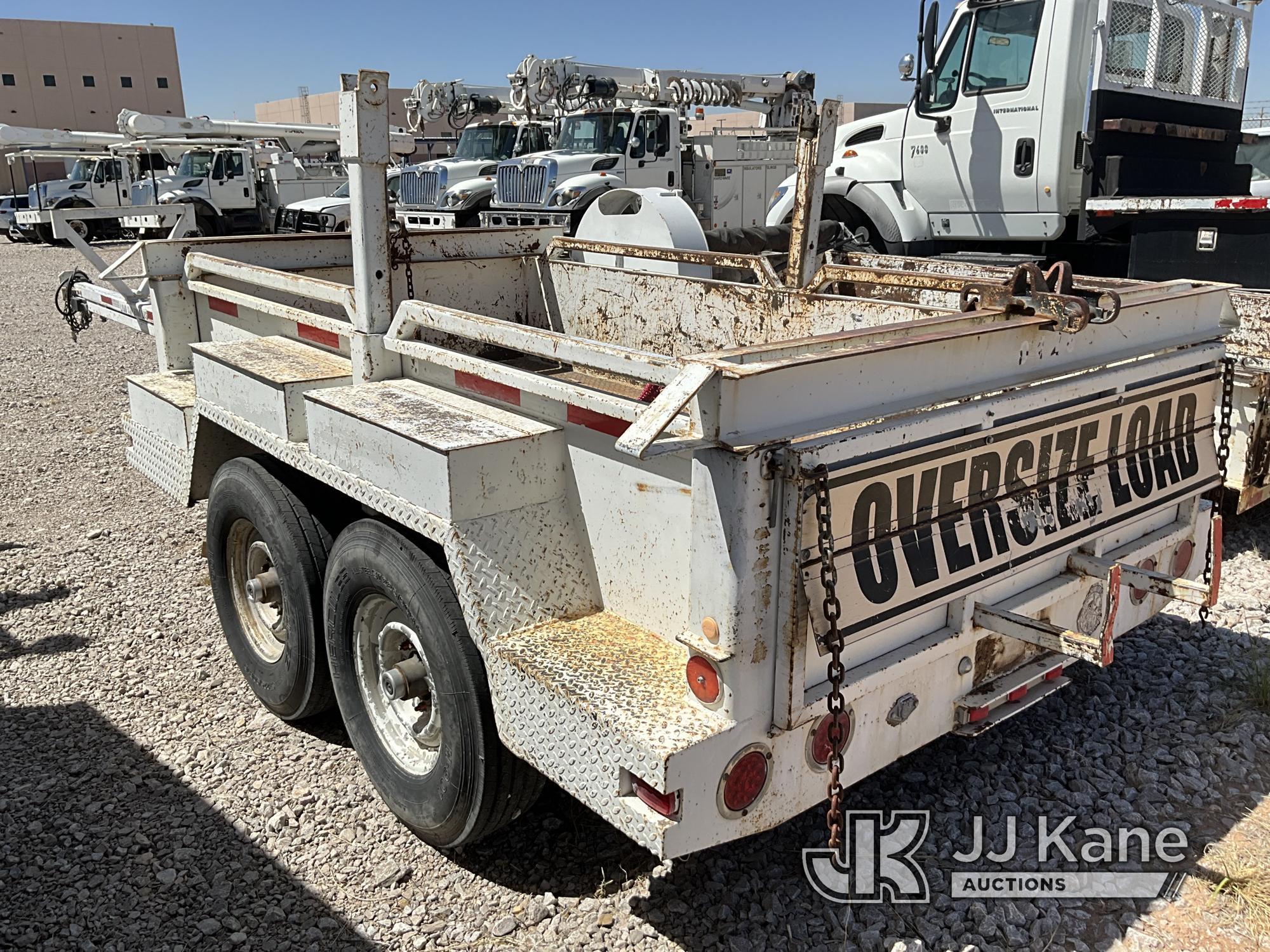 (El Paso, TX) 1992 Clifton T/A Pole/Material Trailer Will Pull, Road Worthy, Paint/Body Damage
