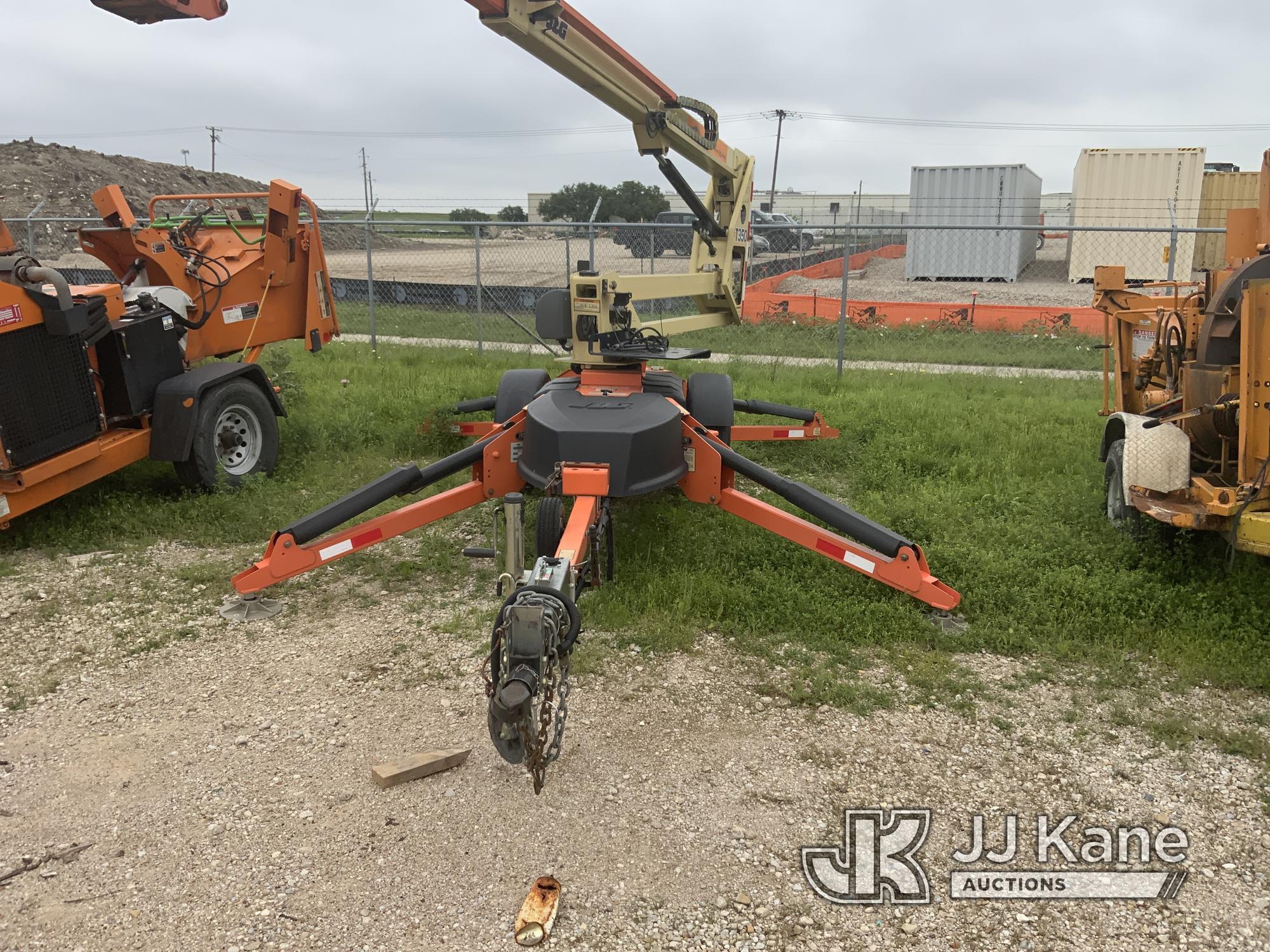 (Waxahachie, TX) JLG T350, Articulating & Telescopic Bucket mounted on 2012 JLG Industries, Inc. S/A