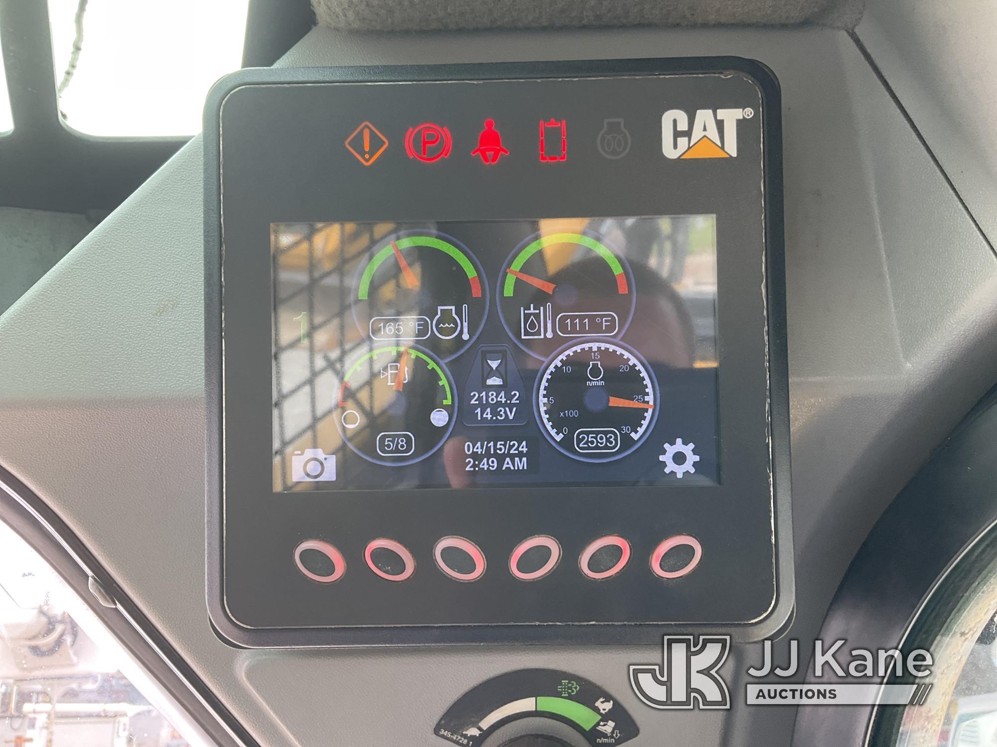 (Kansas City, MO) 2018 Cat 289D Tracked Skid Steer Loader Runs, Moves, & Operates) (Has Engine Noise