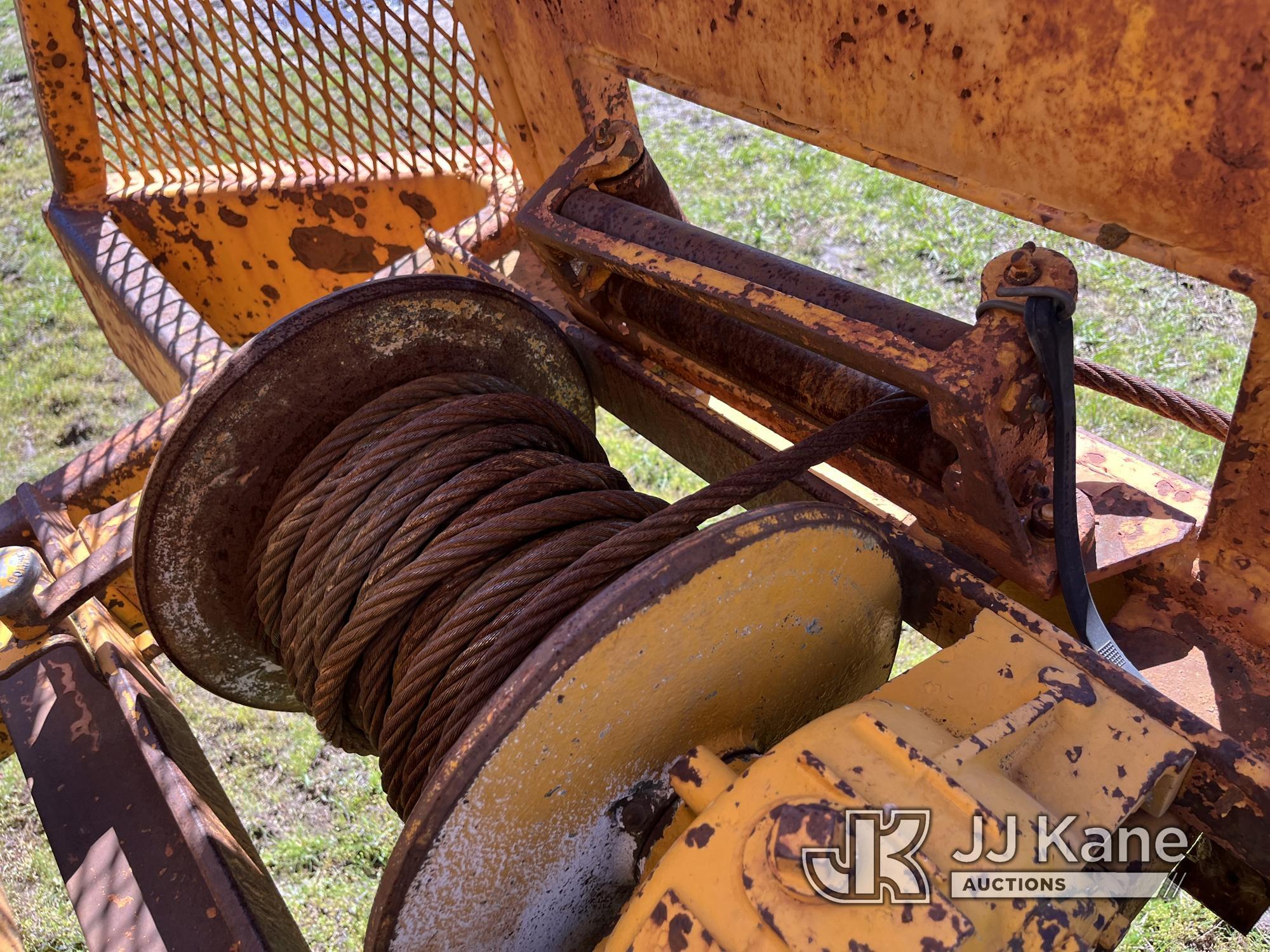 (Homer, LA) Telelect TE-422, Bucket Truck rear mounted on LaVaCo B-440 Rubber Tired Skidder Runs, Mo