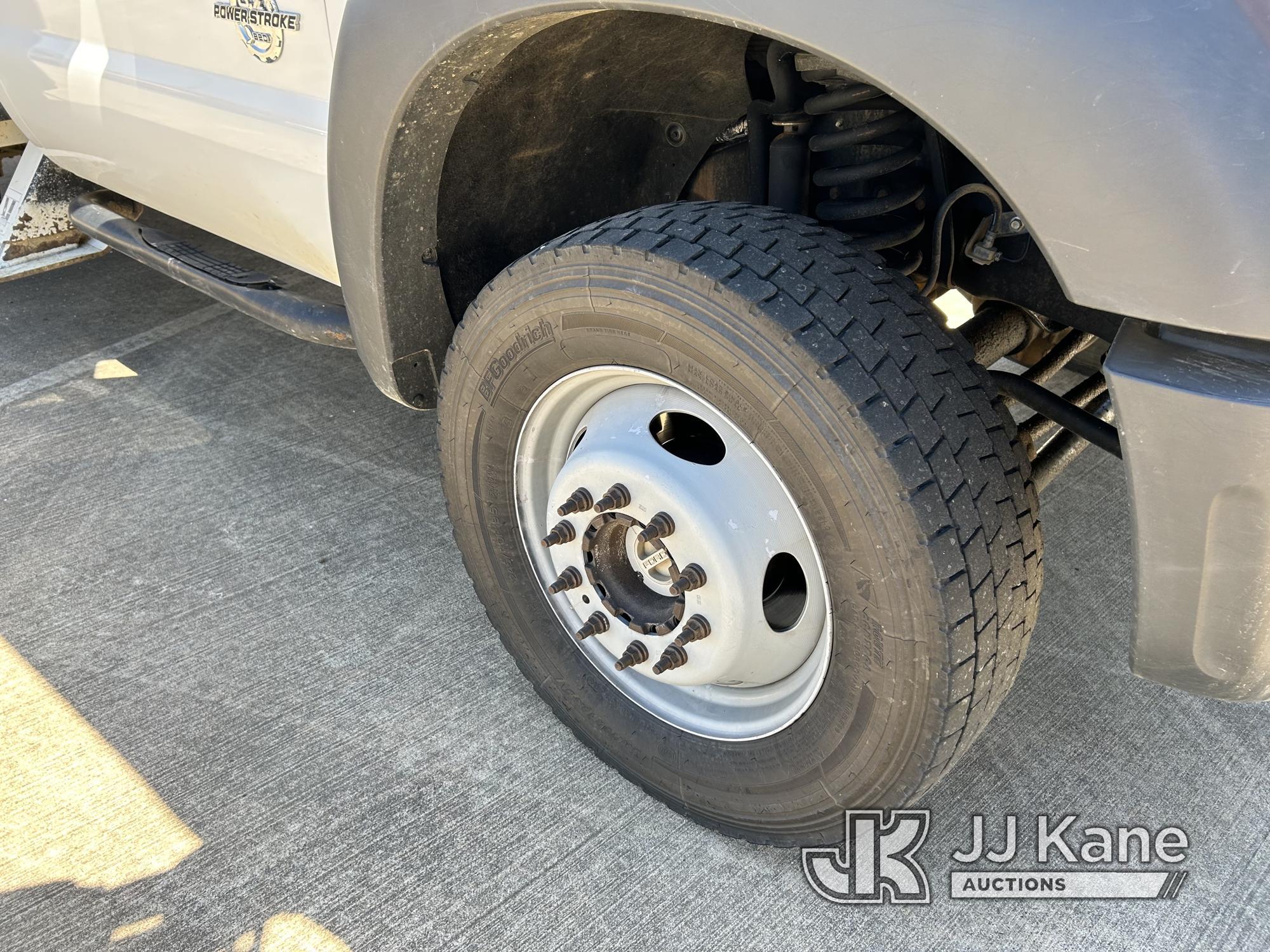 (Conway, AR) ETI ETC37IH, Articulating & Telescopic Bucket Truck mounted behind cab on 2014 Ford F55