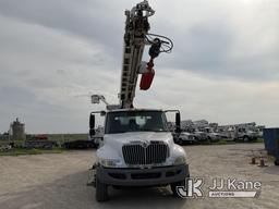 (Corpus Christi, TX) Altec DM47B-TR, Digger Derrick rear mounted on 2013 International 4300 DuraStar