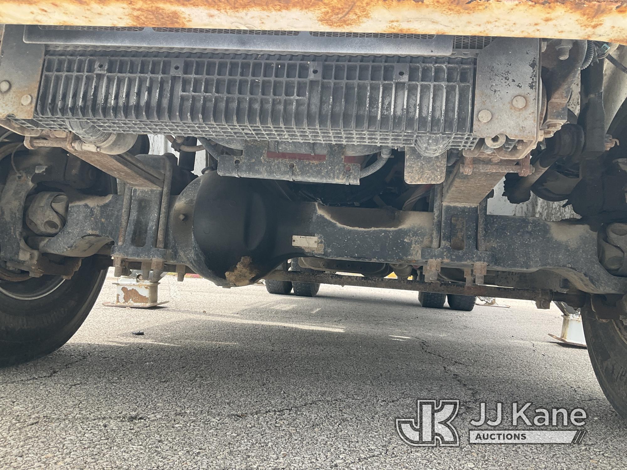 (Kansas City, MO) Altec DC47-TR, Digger Derrick rear mounted on 2013 Freightliner M2 106 4x4 Utility