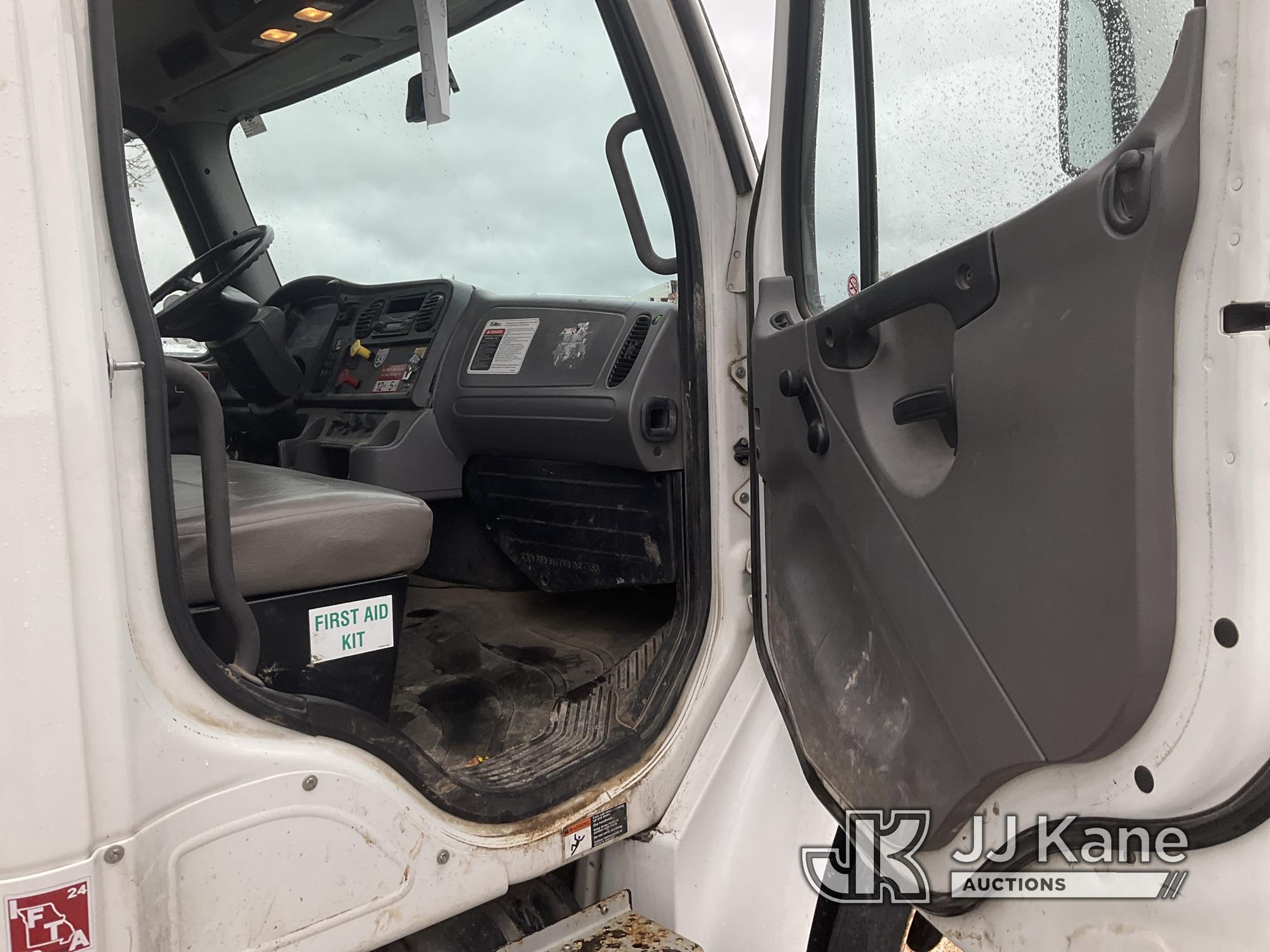 (Kansas City, MO) Altec AA755, Material Handling Bucket Truck rear mounted on 2014 Freightliner M2 1