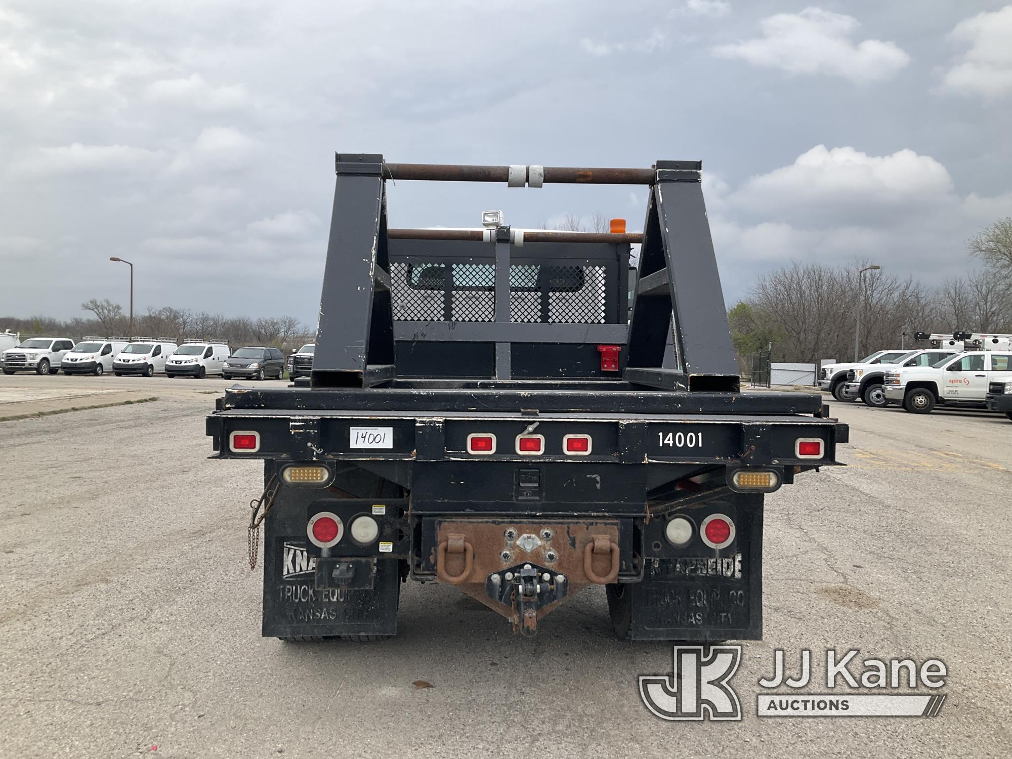 (Kansas City, MO) 2017 Freightliner M2 106 Flatbed Reel Truck Runs & Moves