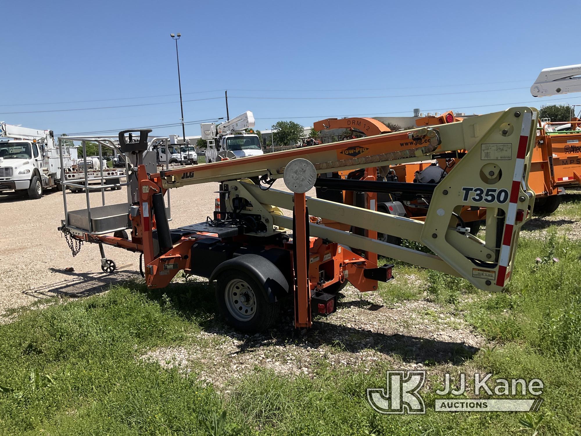 (Waxahachie, TX) JLG T350, Articulating & Telescopic Bucket mounted on 2012 JLG Industries, Inc. S/A