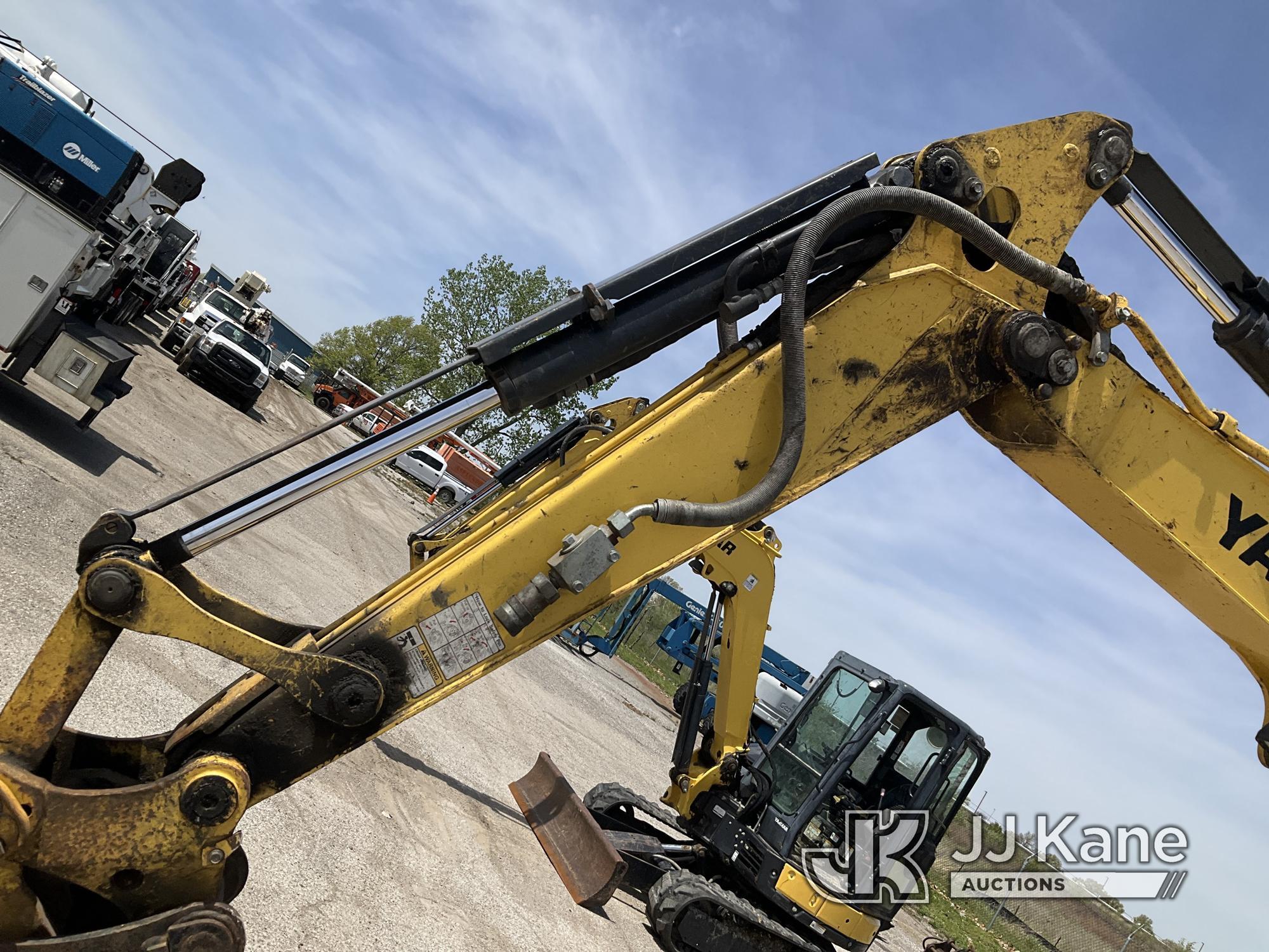 (Kansas City, MO) 2017 Yanmar VI045-6A Mini Hydraulic Excavator Runs, Moves, & Operates