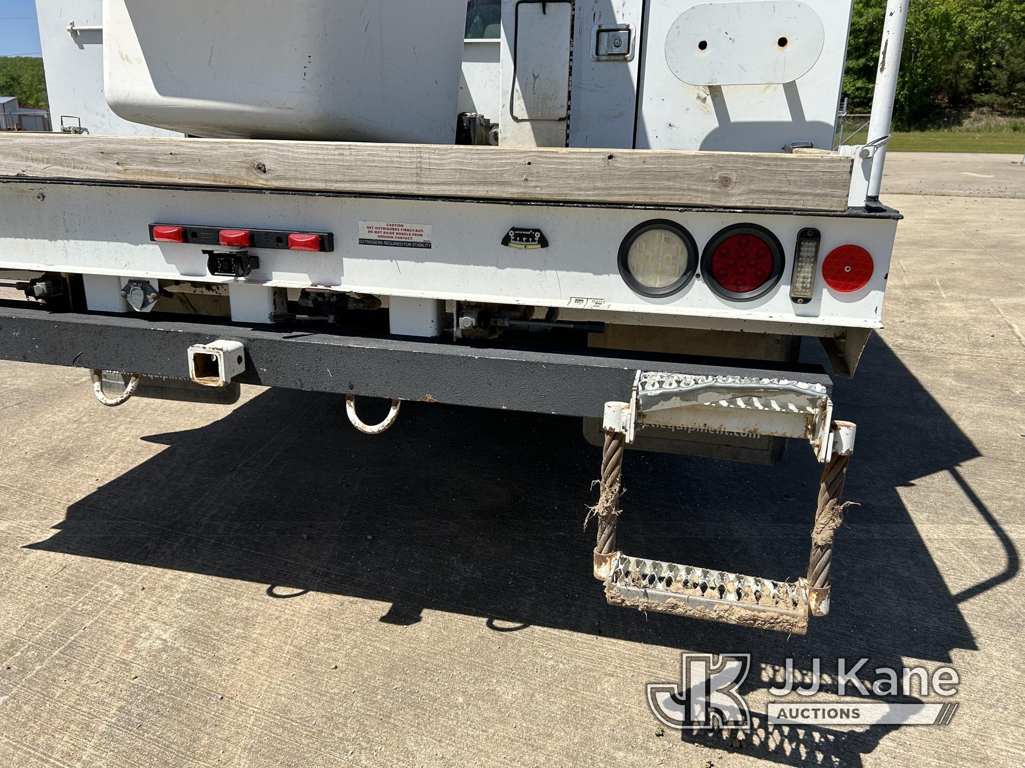 (Conway, AR) ETI ETC37IH, Articulating & Telescopic Bucket Truck mounted behind cab on 2014 Ford F55