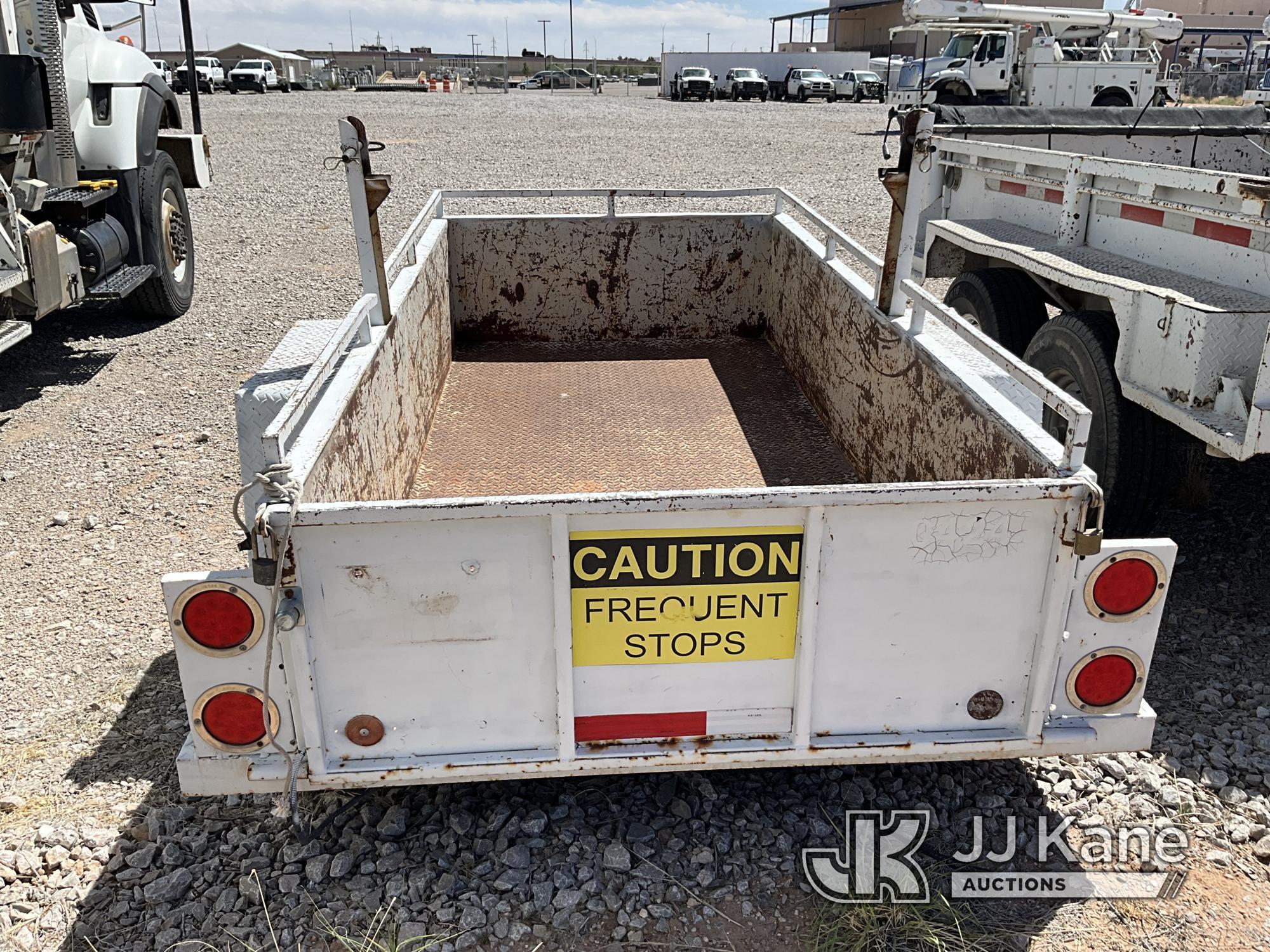 (El Paso, TX) 1974 Clifton S/A Reel/Material Trailer No Title) (Will Pull, Road Worthy, Paint/Body D