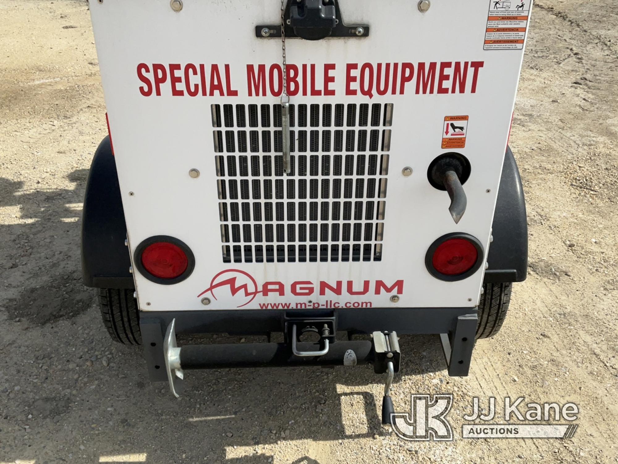 (South Beloit, IL) 2012 Magnum Products Portable Light Tower No Title) (Runs, Lights Turn On
