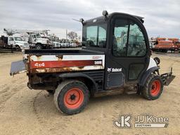 (South Beloit, IL) 2014 Bobcat 5600 4x4 Toolcat Utility Loader Runs, Moves, Operates) (Dump Bed Inop