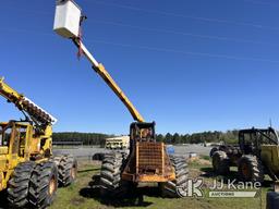 (Homer, LA) Telelect TE-422, Bucket Truck rear mounted on LaVaCo B-440 Rubber Tired Skidder Runs, Mo