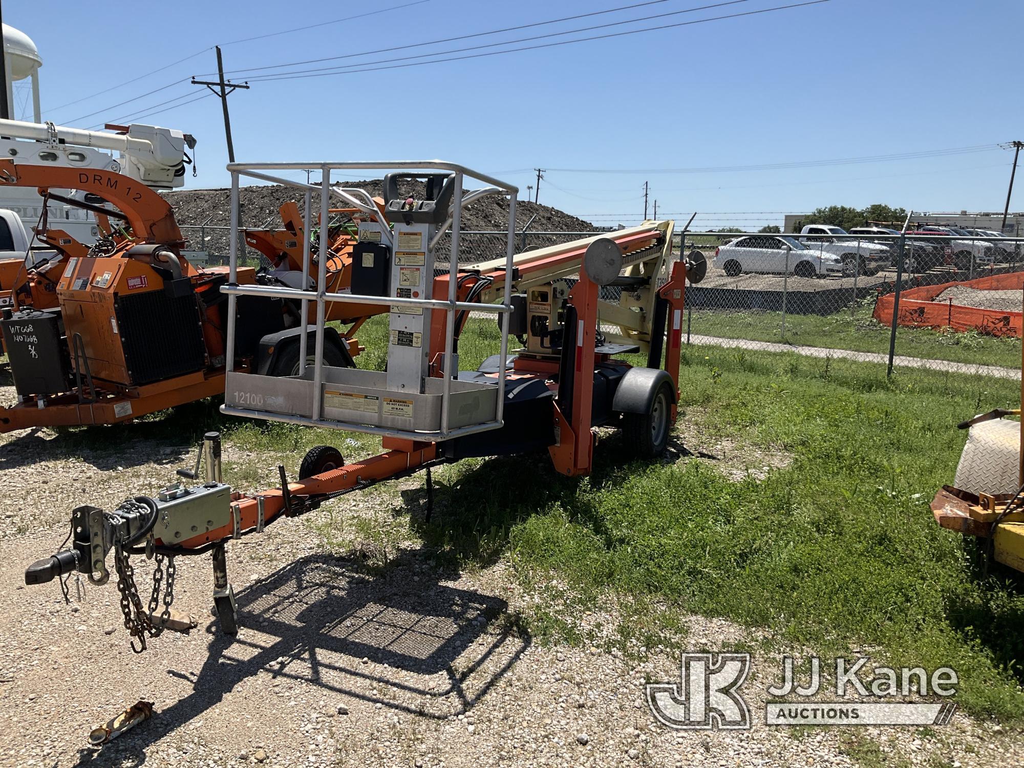 (Waxahachie, TX) JLG T350, Articulating & Telescopic Bucket mounted on 2012 JLG Industries, Inc. S/A