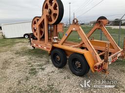 (Waxahachie, TX) 2009 Wagner Smith T-BWT-5-52RC Bull Wheel Tensioner & Reel Carrier Fair