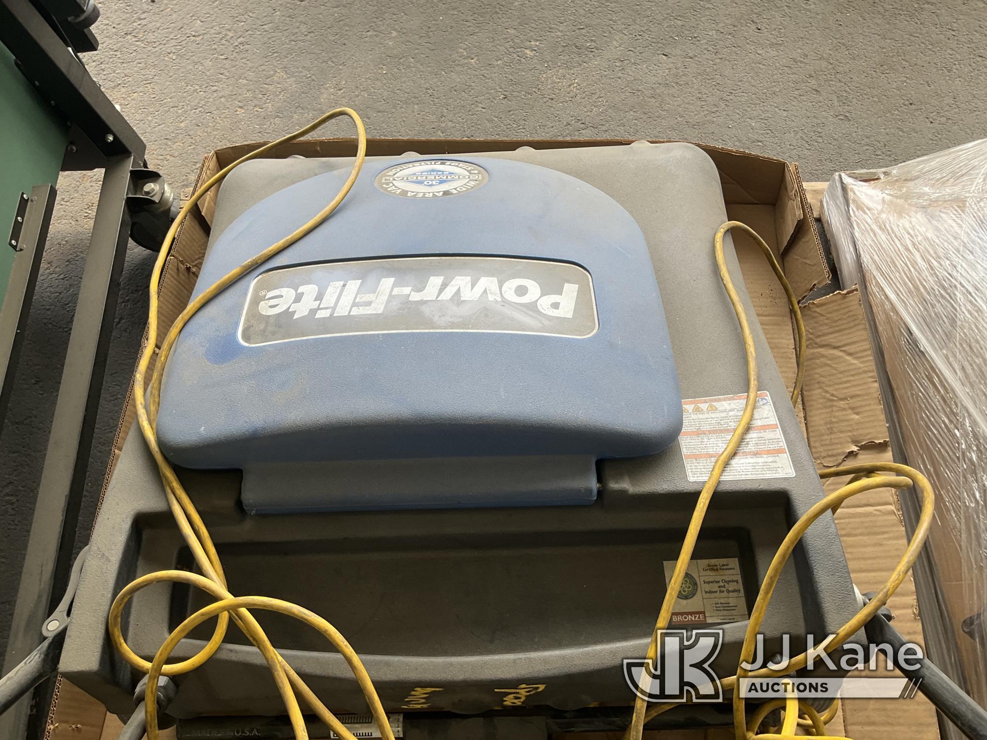 (Jurupa Valley, CA) Powr-Flite Commercial Wide Area Vacuum (Used) NOTE: This unit is being sold AS I