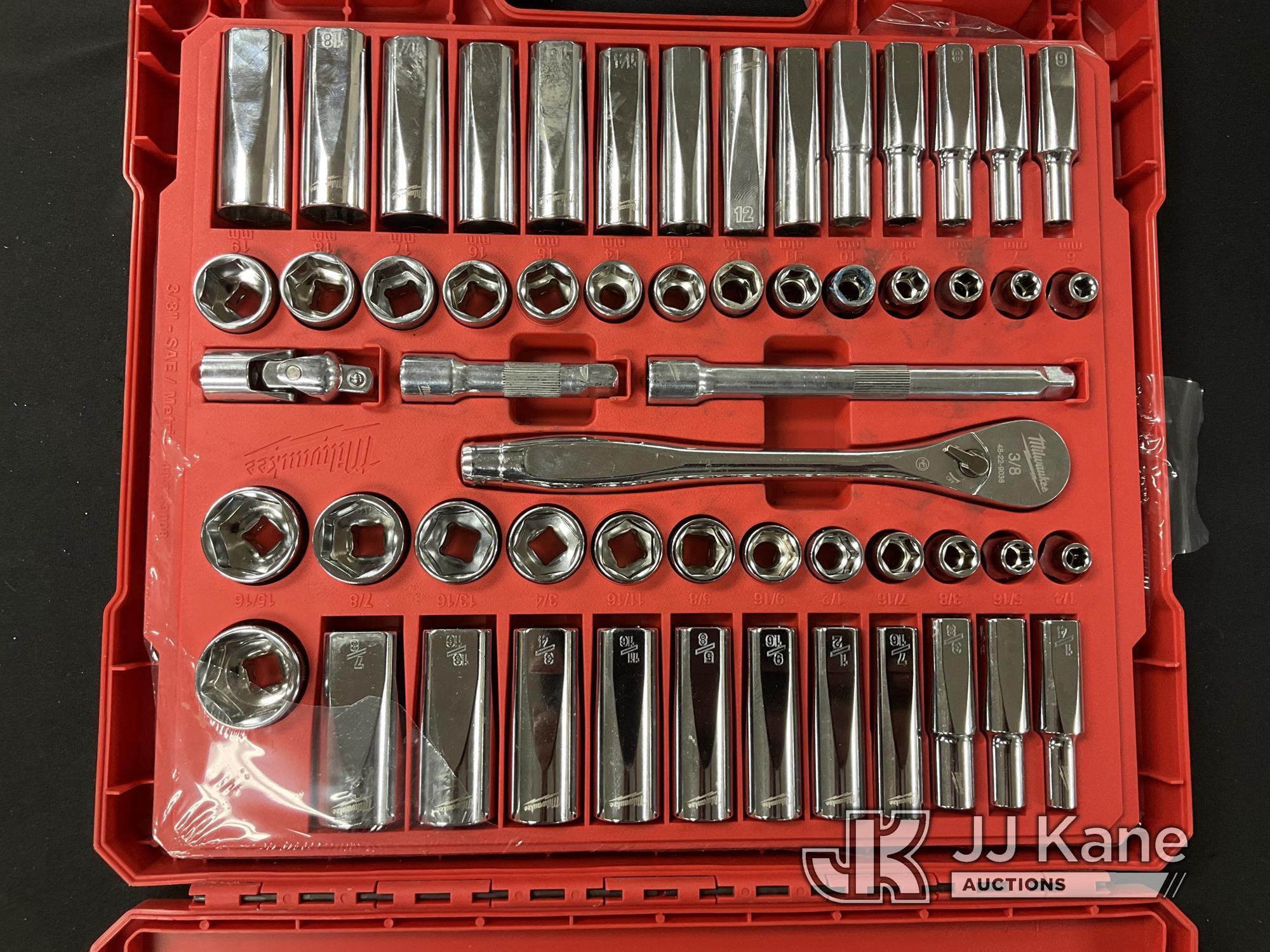 (Jurupa Valley, CA) Socket Sets (New/Used) NOTE: This unit is being sold AS IS/WHERE IS via Timed Au