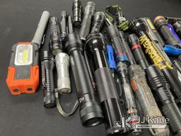 (Jurupa Valley, CA) Flashlights (Used) NOTE: This unit is being sold AS IS/WHERE IS via Timed Auctio