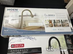 (Jurupa Valley, CA) Kitchen Faucets (New) NOTE: This unit is being sold AS IS/WHERE IS via Timed Auc