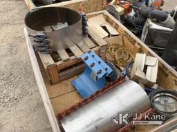 (Jurupa Valley, CA) 1 Crate Of Water District Piping Equipment (Used) NOTE: This unit is being sold