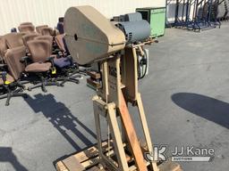 (Jurupa Valley, CA) 1 Gould Punch Press (Used) NOTE: This unit is being sold AS IS/WHERE IS via Time