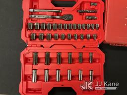 (Jurupa Valley, CA) Socket Sets (New/Used) NOTE: This unit is being sold AS IS/WHERE IS via Timed Au