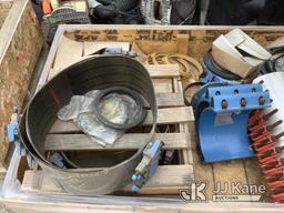 (Jurupa Valley, CA) 1 Crate Of Water District Piping Equipment (Used) NOTE: This unit is being sold