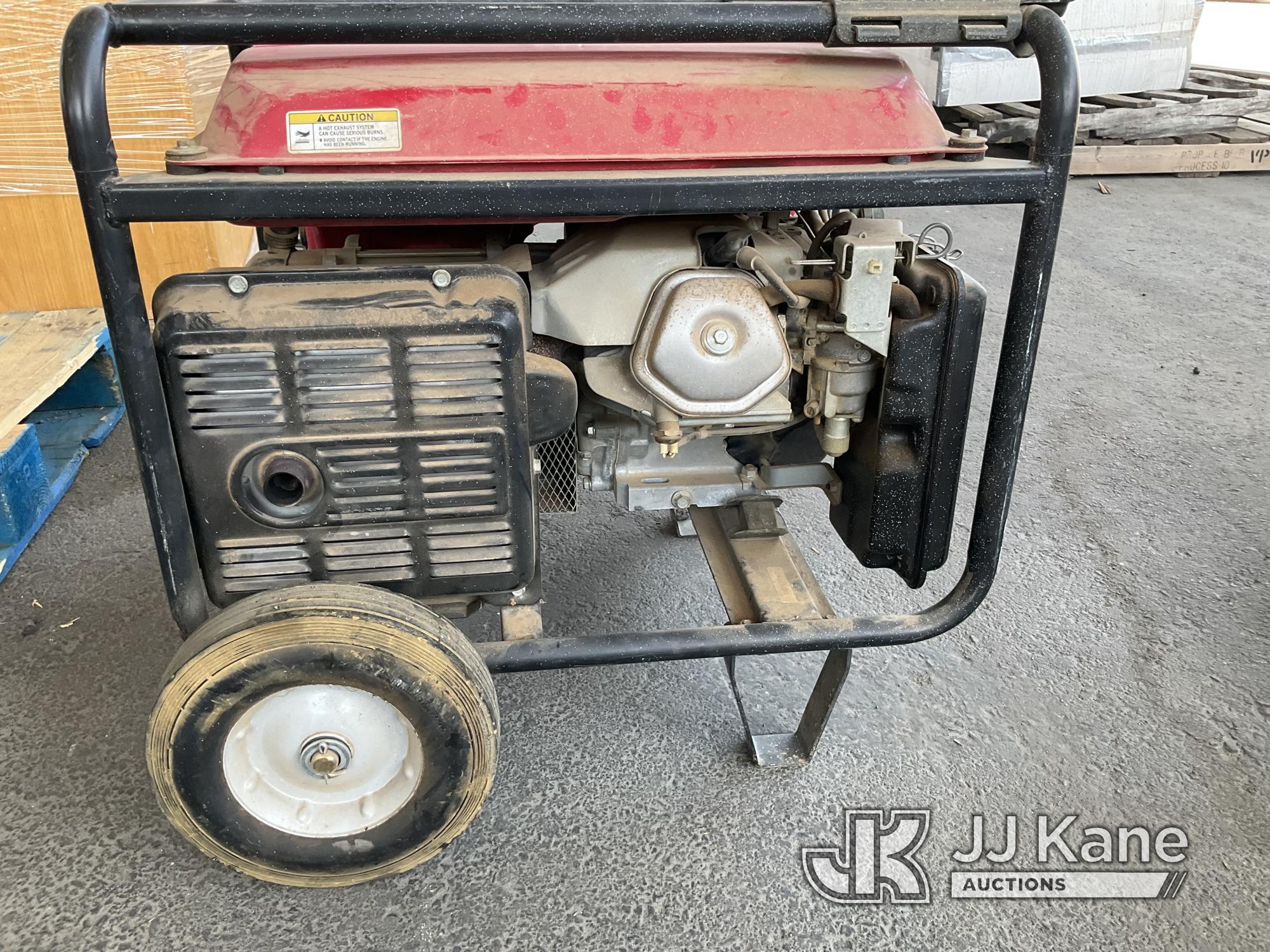 (Jurupa Valley, CA) Honda EM5000s Generator (Used) NOTE: This unit is being sold AS IS/WHERE IS via