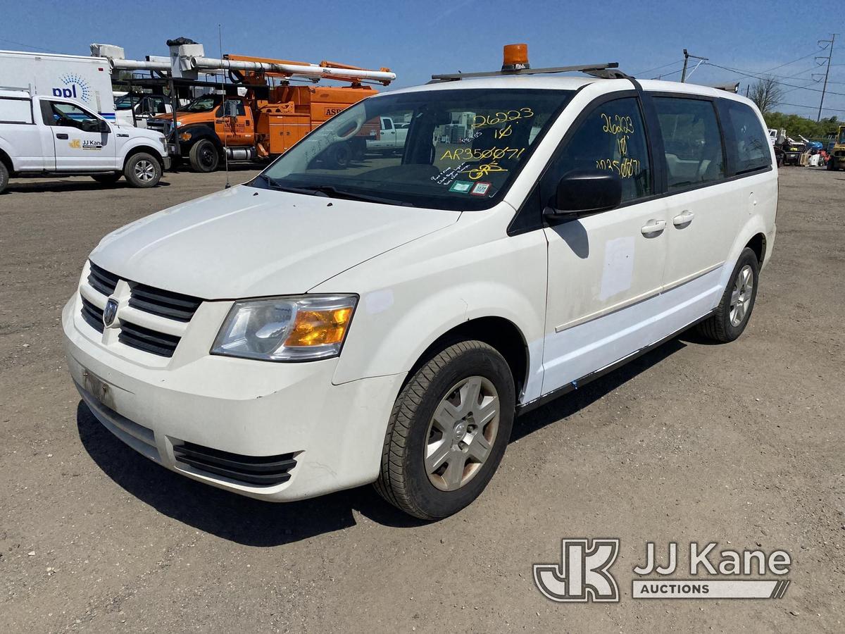 (Plymouth Meeting, PA) 2010 Dodge Grand Caravan SE Mini Passenger Van Runs & Moves, Check Engine Lig