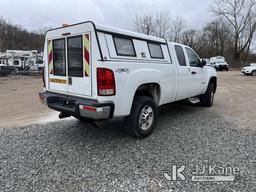 (Smock, PA) 2012 GMC Sierra 2500HD 4x4 Extended-Cab Pickup Truck Title Delay) (Runs & Moves, Jump To