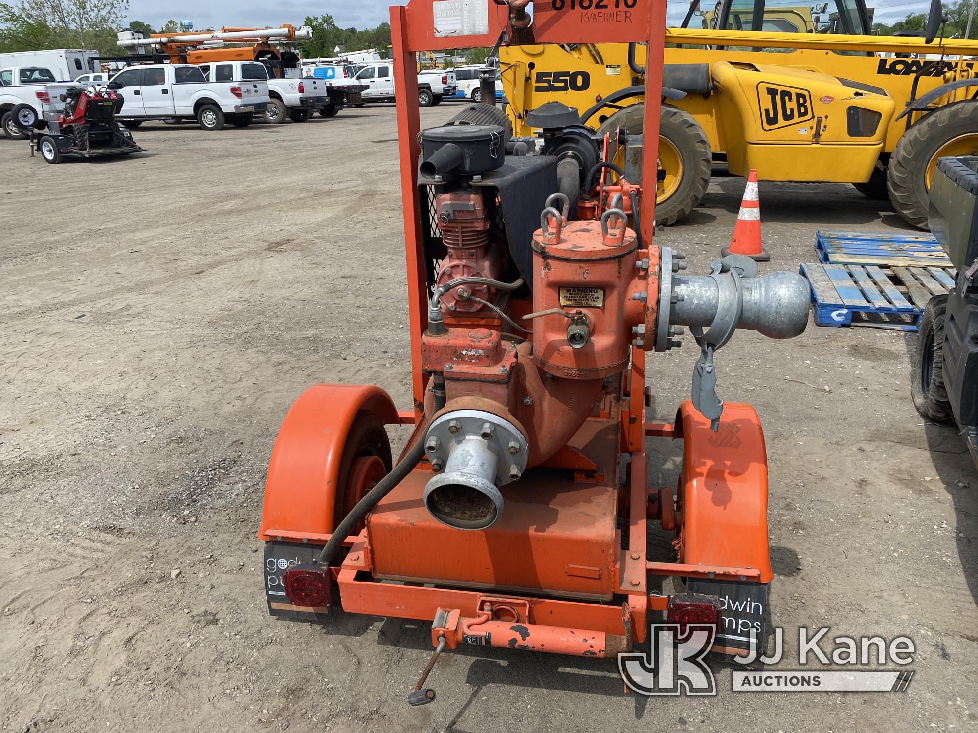 (Plymouth Meeting, PA) Goodwin CDM100 Water Pump, Trailer Mtd. No Title) (Condition Unknown