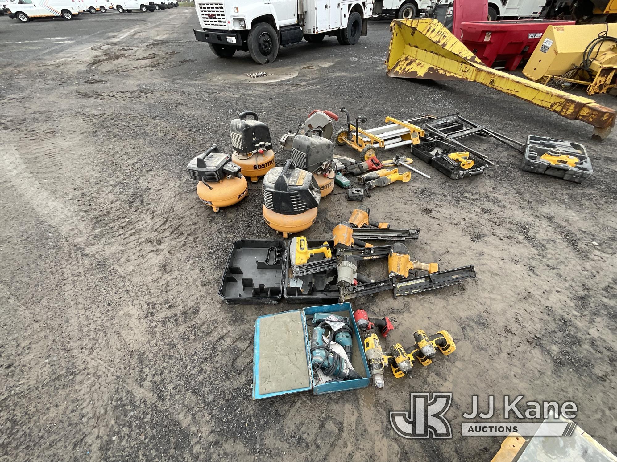 (Rome, NY) (2) DeWalt table saws conditions unknown, batteries not included