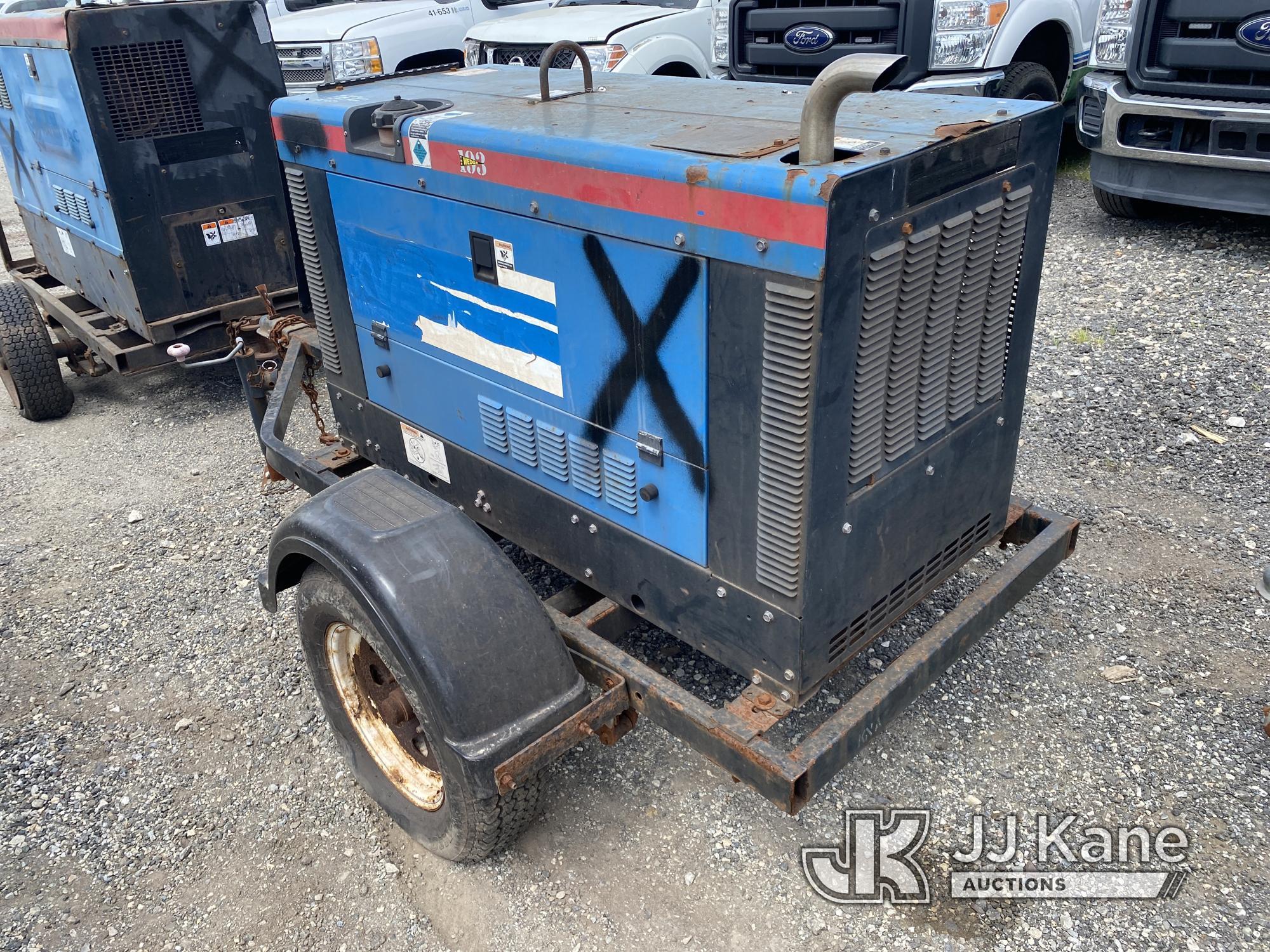 (Plymouth Meeting, PA) Miller Big Blue 450 Welder/Generator Not Running Condition Unknown