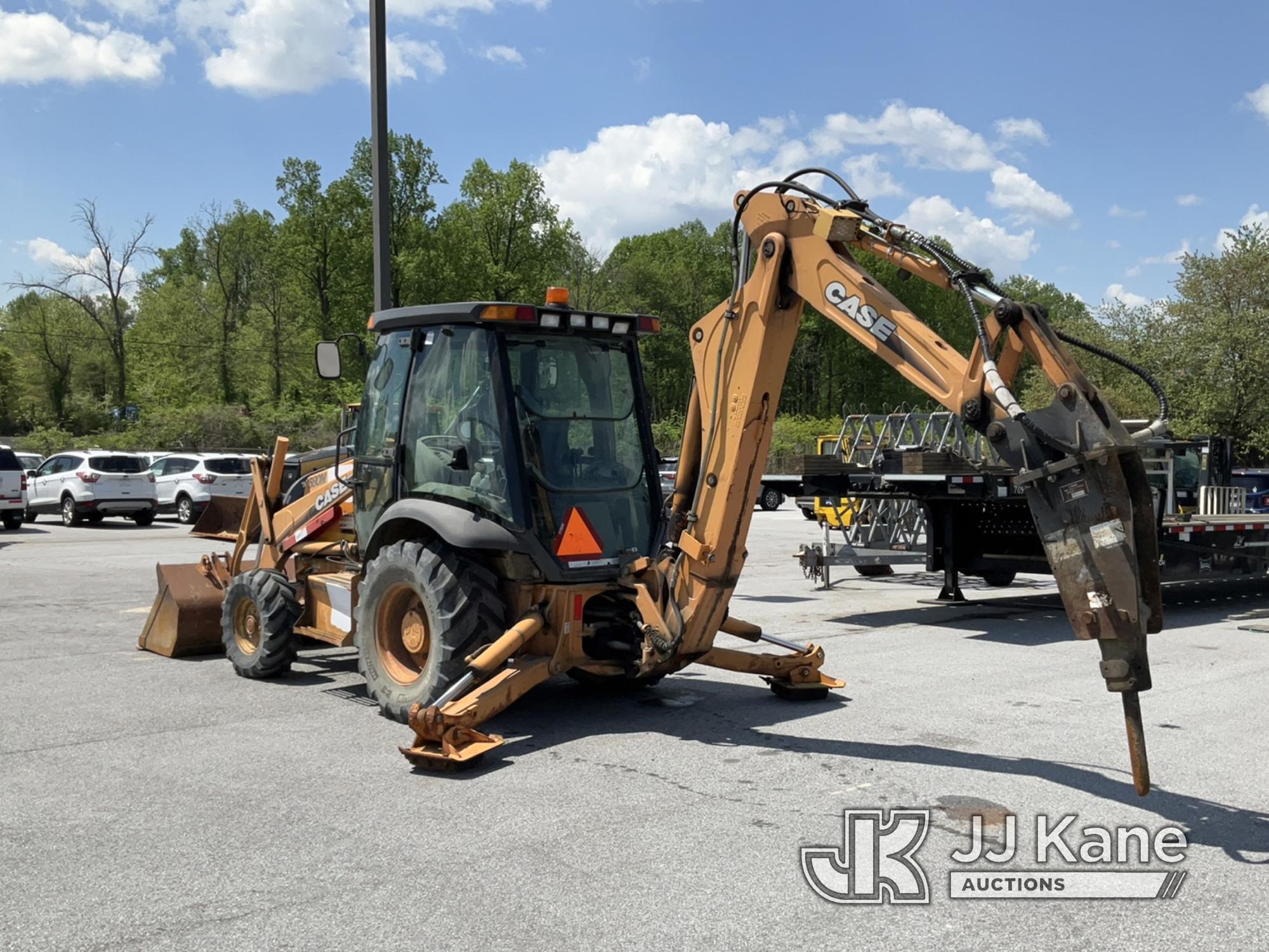 (Chester Springs, PA) 2006 Case 580M Tractor Loader Backhoe No Title) (Runs & Moves, Hyd Hammer Cond