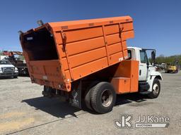 (Plymouth Meeting, PA) 2004 International 4300 Chipper Dump Truck Runs Moves & Dump Operates, Abs Li