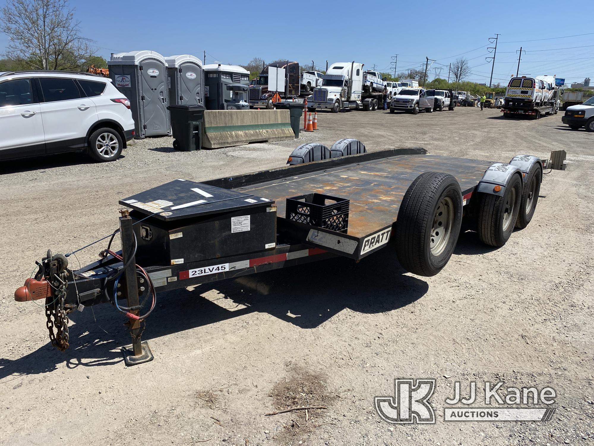 (Plymouth Meeting, PA) 2018 Pratt EZ-1980 T/A EZ Ramp Tagalong Utility Trailer Operates