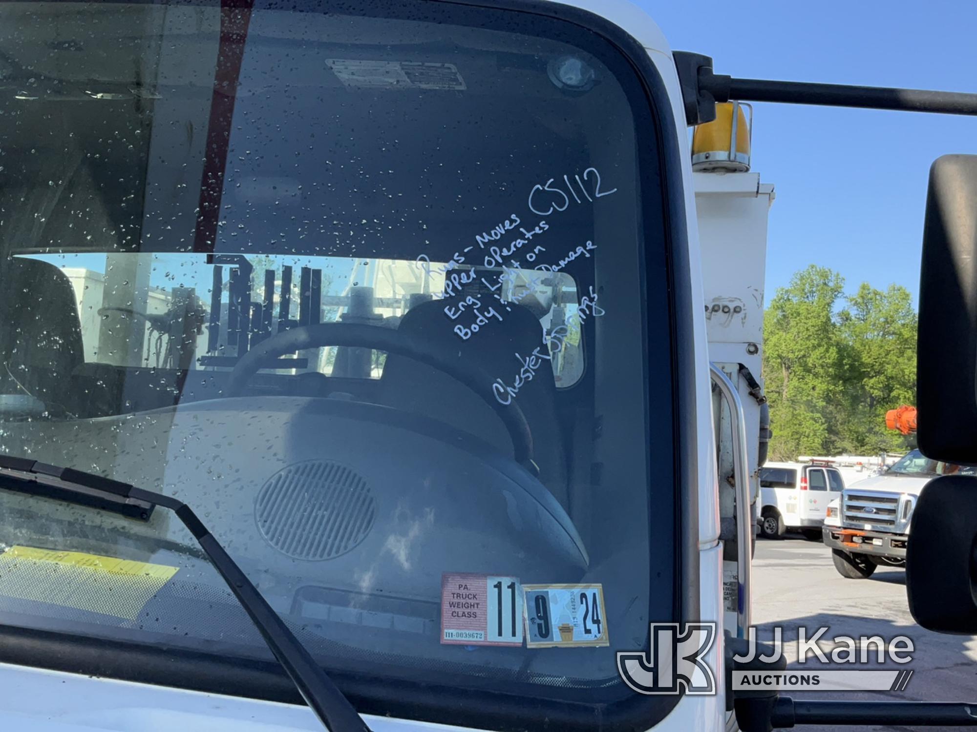 (Chester Springs, PA) Altec A55-OC, Material Handling Bucket Truck mounted on 2008 Freightliner M2 1