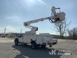 (Fort Wayne, IN) Altec AT40M, Articulating & Telescopic Material Handling Bucket Truck mounted behin